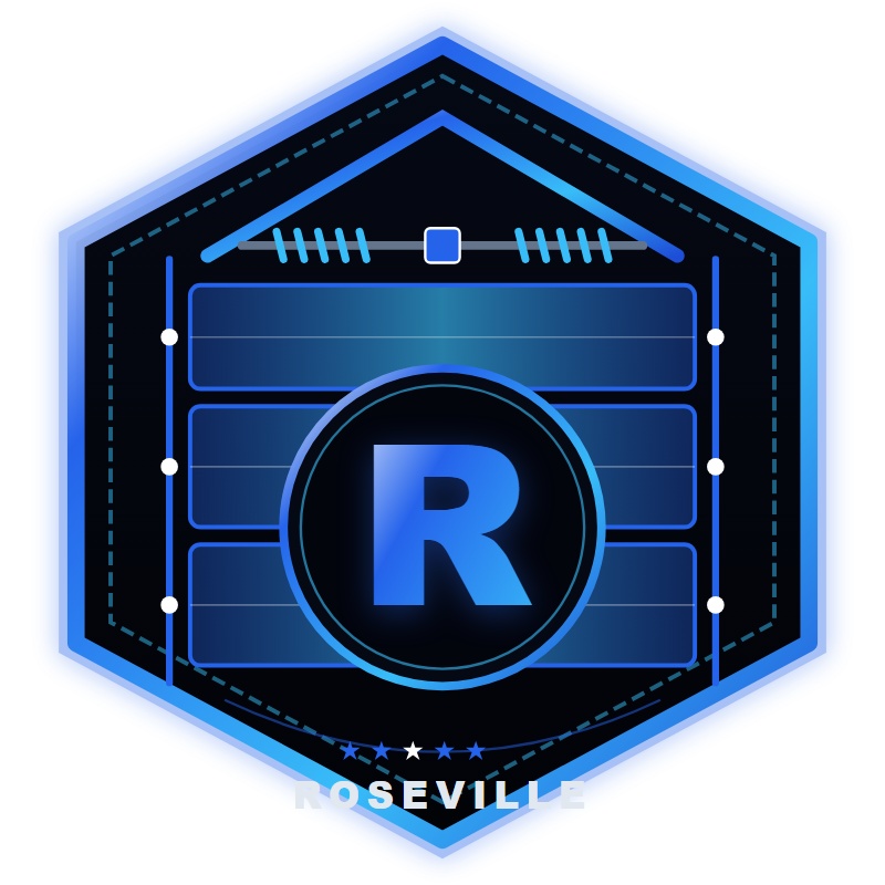 Roseville Garage Door Service Emblem